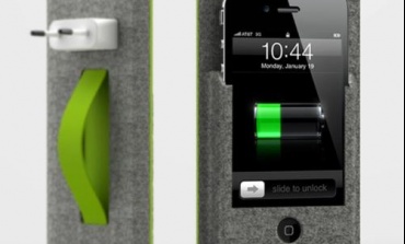 iPhone太陽能充電器支架